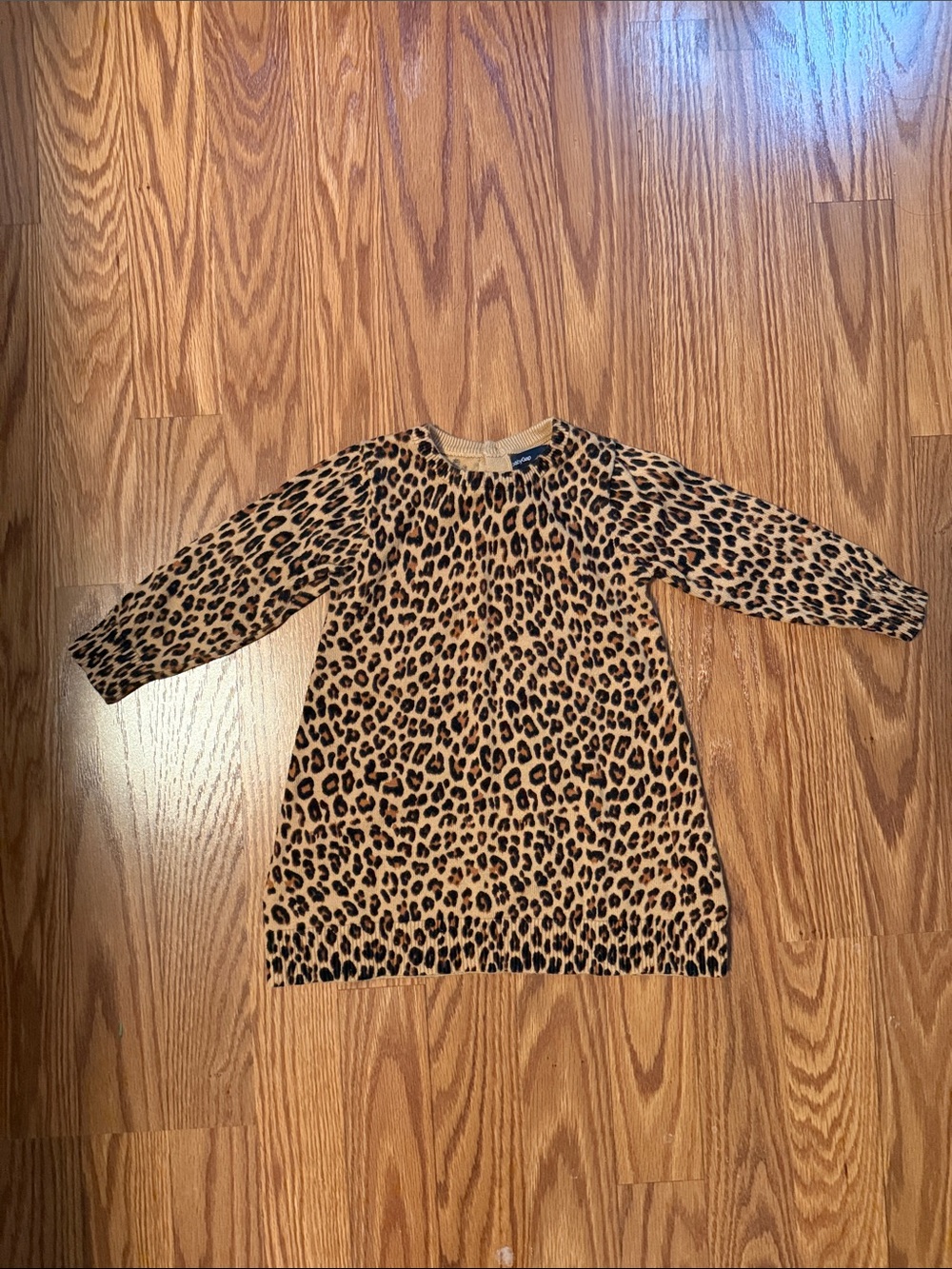 GAP Baby Leopard Print Tunic - Tan & Black